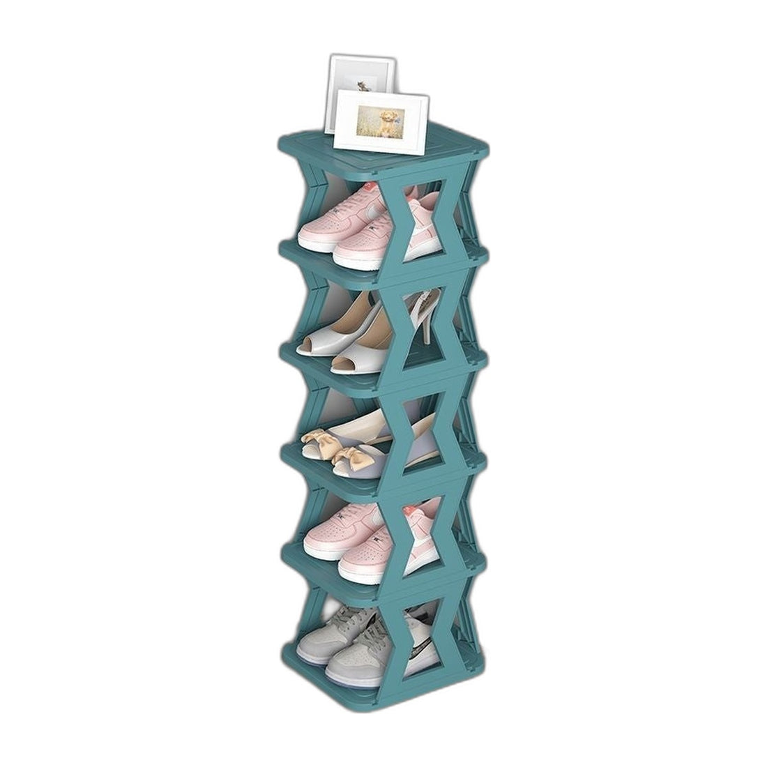 Bamboo Multi Tier Shoe Rack