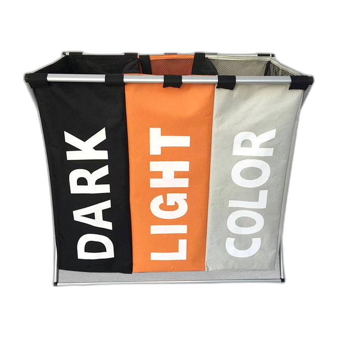 Three Section Laundry Sorter Basket