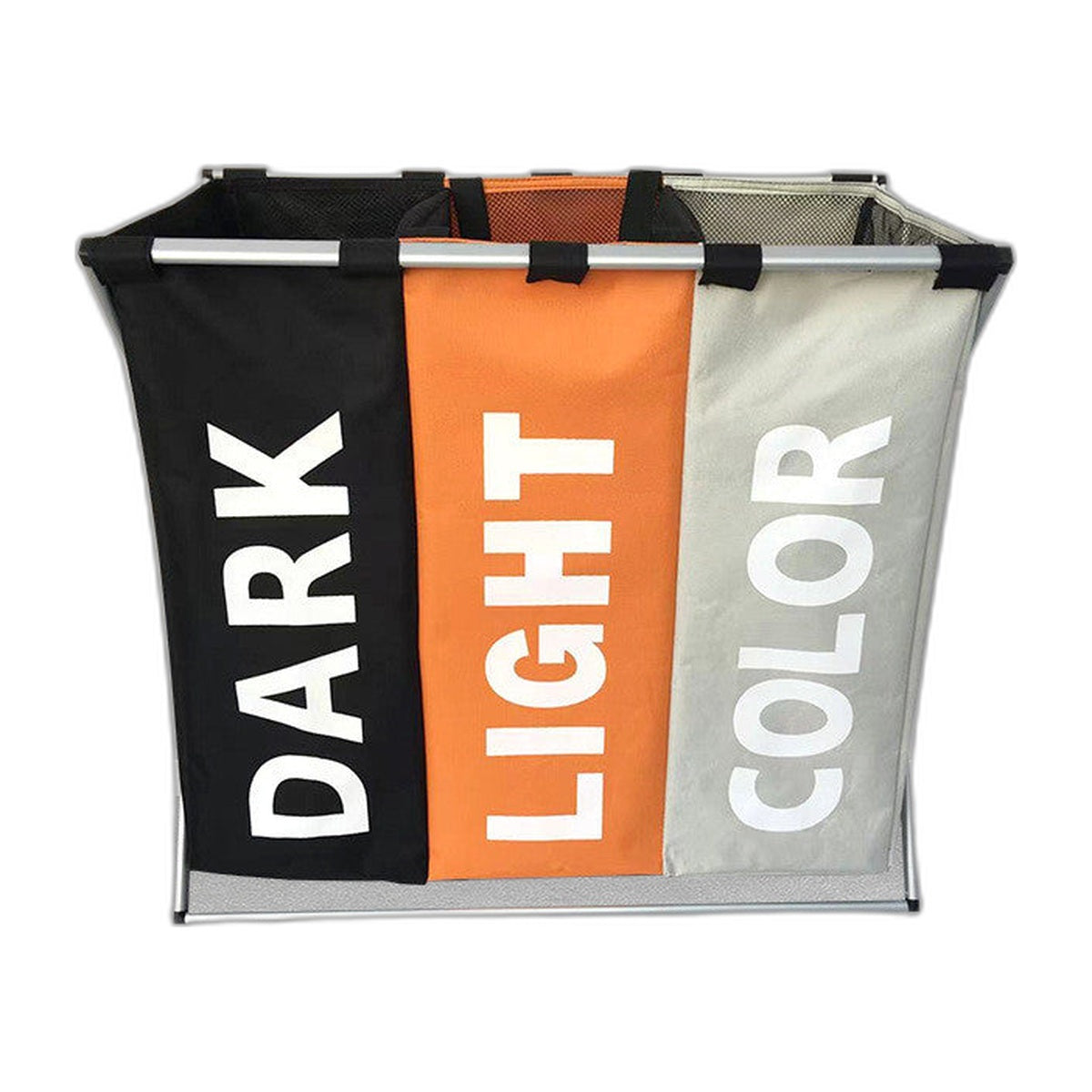 Three Section Laundry Sorter Basket