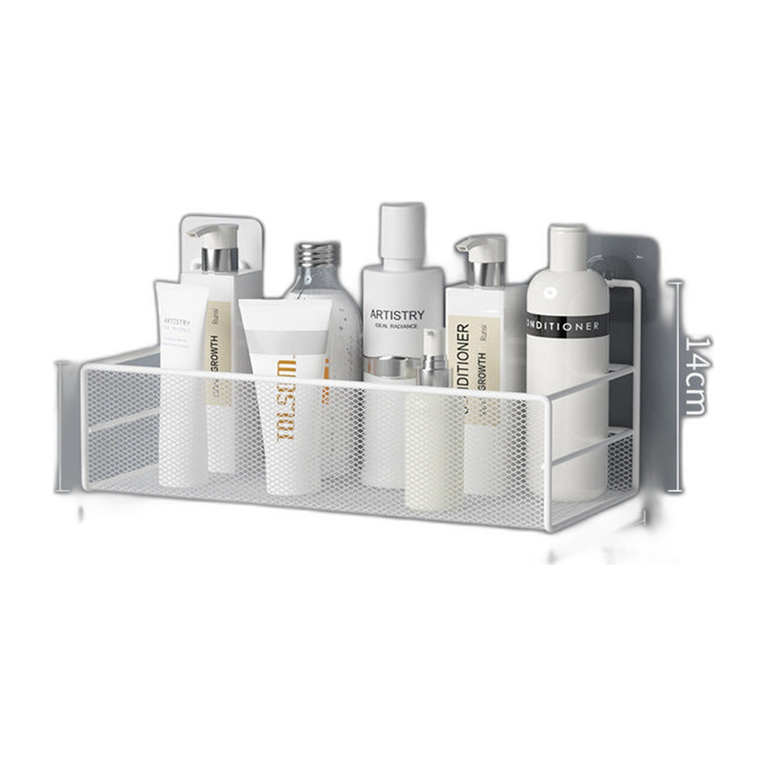 No Drill Bathroom Shower Shelf